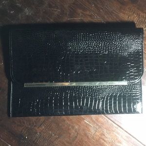 Small Pleather Clutch
